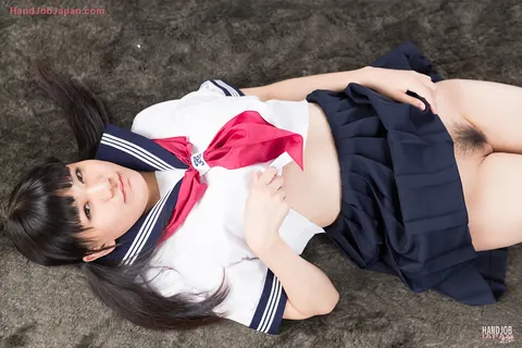 Asian Brunette in a Skirt Gets Fucked and Takes a Facial – photo 8 of 16