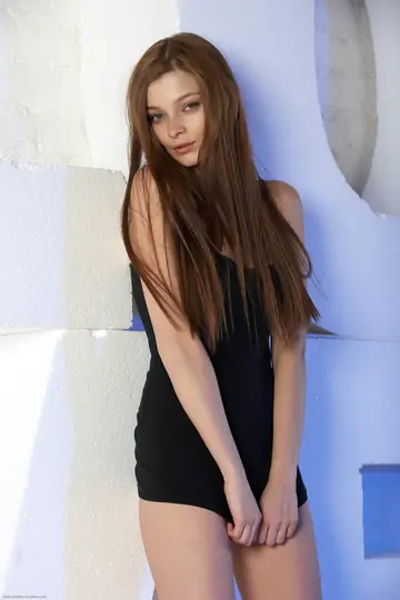 Indiana A Belle – Redhead with Big Natural Tits and Tattoo Bares Her Pussy
