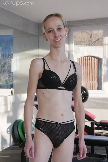 Skinny European MILF Gets Fucked in the Bathroom