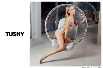 Slim Czech Blonde in Lingerie Takes Anal Doggy Style