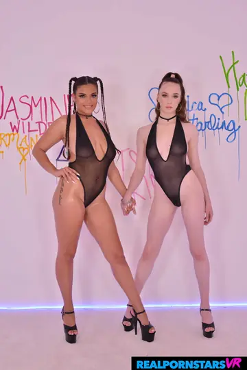 Hazel Moore – Brunette PAWG with Pigtails Gives a Titjob in a Threesome