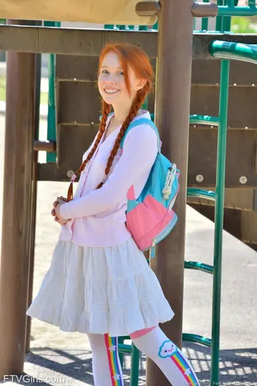 Redhead PAWG in a Dress Flashes Her Big Ass Outdoors