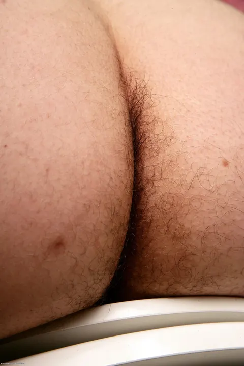 Ebony BBW Undresses and Shows Her Hairy Bush – photo 17 of 20