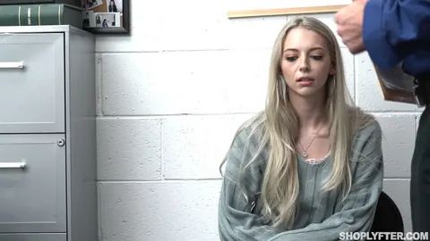 Lily Larimar: Blonde PAWG in Jeans Sucks Cock Then Takes Anal Doggy Style – photo 4 of 20