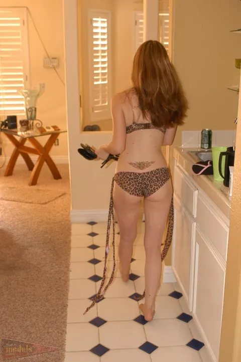 Ruby Flame: Redhead Swaps Bikini for Lingerie After Pool Time – photo 5 of 16