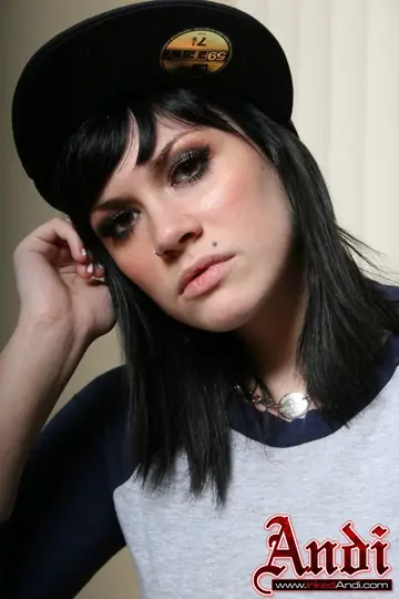 Andy San Dimas – Brunette PAWG Fondles Her Breasts and Slips Off Her Jeans