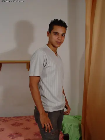 Thick Guy Strips, Jerks Off, and Fingers His Ass to Cum