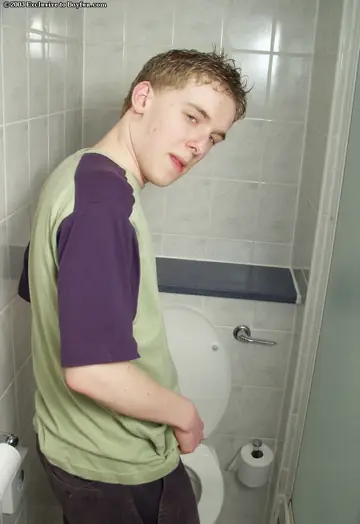 Hairy Blonde Guy Strokes His Cock to a Cumshot