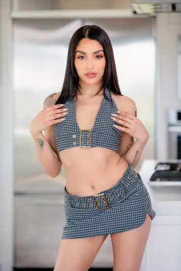 Thick Latina Takes Anal Doggy Style from the Plumber in the Kitchen
