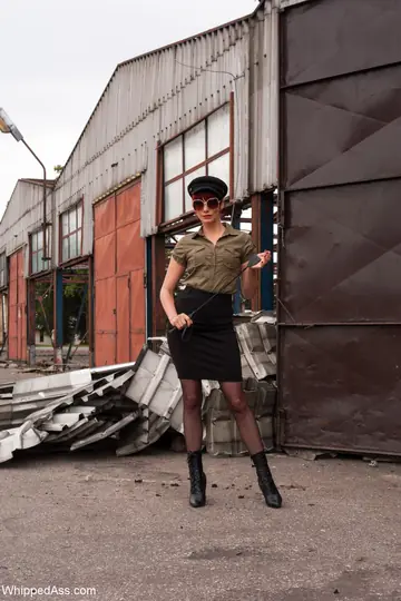 Maitresse Madeline Marlowe – Busty Blonde and Thick Brunette Bound in Skirts Outdoors