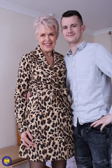Margaret Holt – British Blonde MILF Strips to Stockings for Anal Toy and Doggy Sex