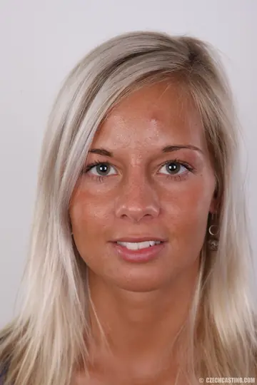 Blonde Czech MILF Strips and Shows Her Body