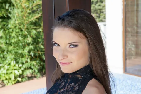 Anita B: Brunette in High Heels Spreads Her Ass Before a Threesome – photo 2 of 16