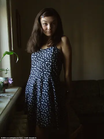 Hairy Amateur in Heels and Panties Bends Over and Spreads