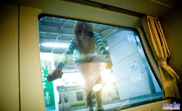 Tsubasa Amami – Asian Redhead Poses Nude Outdoors