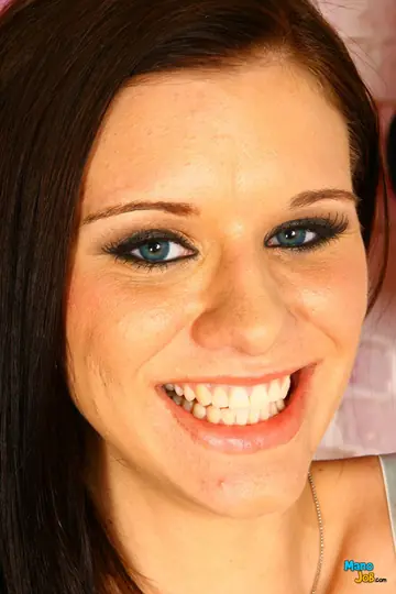 Lexi Lynn – Brunette Gives an Oiled Handjob and Takes a Facial