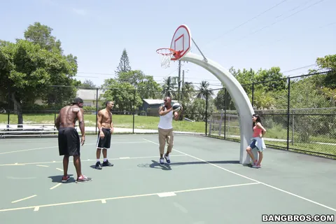 Michelle Martinez: Petite Tattooed Latina Takes Multiple Men Outdoors – photo 1 of 21