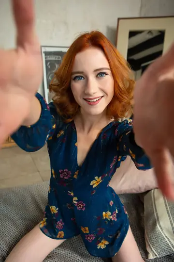 Rona Talin – Tall Redhead PAWG Fingers Her Pussy and Spreads Wide