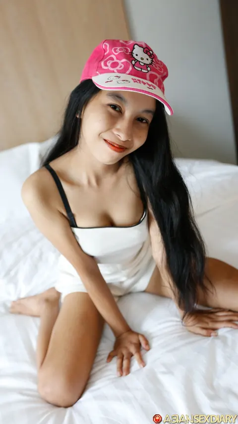 Petite Asian Babe Strips and Fucks Her Man – photo 6 of 21