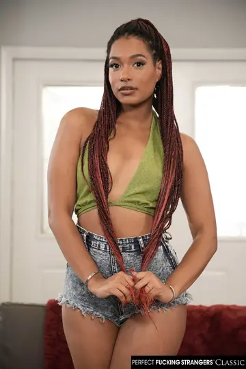 Addis Fouche – Curvy Ebony Brunette Rides Him and Takes a Facial