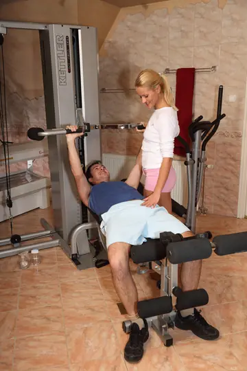 Cherry Kiss – Blonde with Natural Tits Gets Fucked in the Gym
