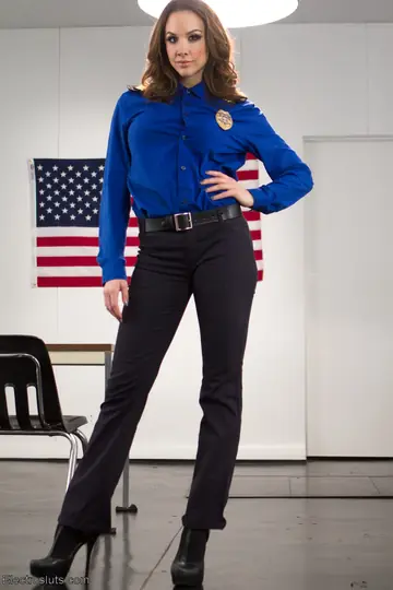 Chanel Preston – Brunette MILF and Redhead Strip Out of Uniforms for Lesbian Domination PAWG