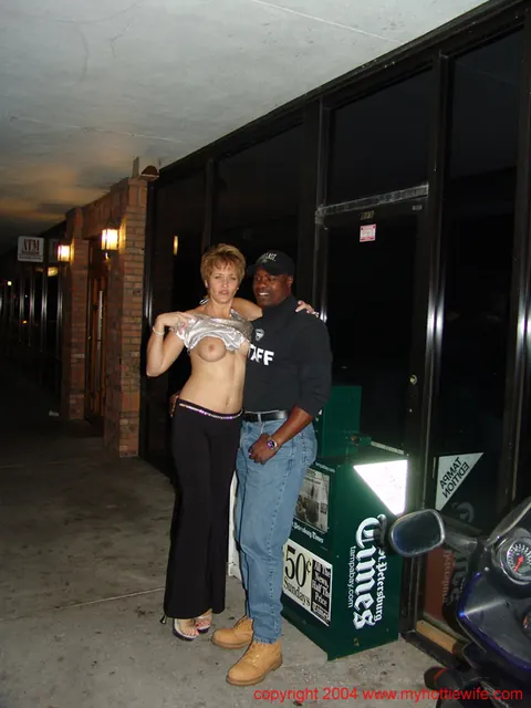 Double Dee: Tall Blonde MILF in a Skirt Gets Fucked Outdoors at a Swingers Party – photo 20 of 20