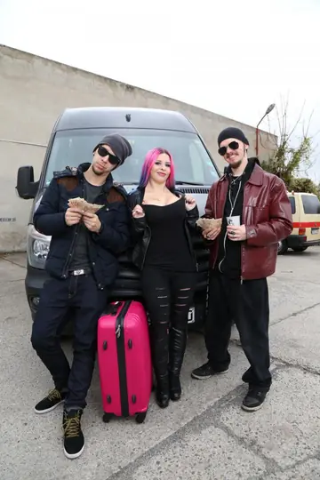 Aviva Rocks – Busty German Redhead Gets Fucked on the Bus