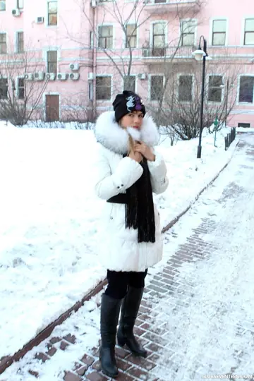 Petite Slim Woman Strips Nude in a Public Outdoor Space