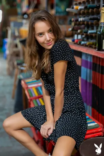 Mango A – Brunette Flashes and Strips Nude Outdoors