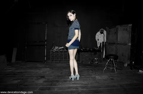 Sasha Grey: Brunette PAWG in Restraints Spreads Wide – photo 8 of 13