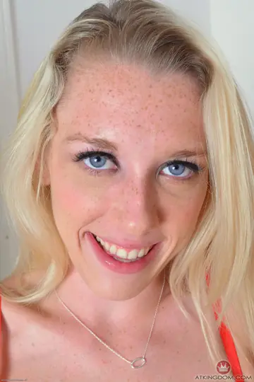 Roxy Nicole – Blonde with Small Natural Tits Opens Her Legs and Shows Her Pussy