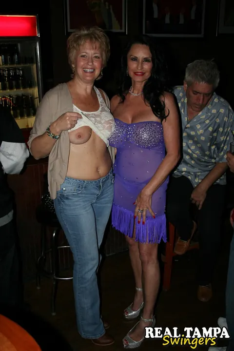 Double Dee & Tracy Lick: Blonde and Brunette MILFs Have Group Sex Outdoors – photo 5 of 21