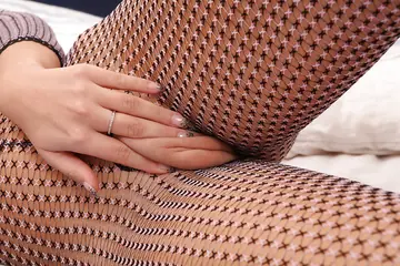 Emylia Argan – PAWG in Pantyhose Sucks Cock and Fucks a Huge Toy
