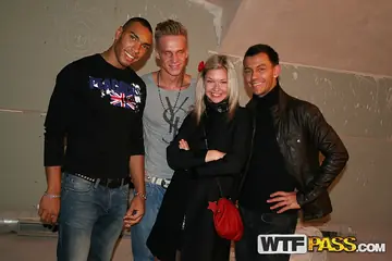 Tatianna Yuki – Petite Blonde PAWG Takes BBC Gangbang in High Heels