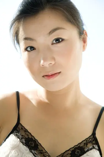 Asian Woman with Big Tits Spreads in High Heels
