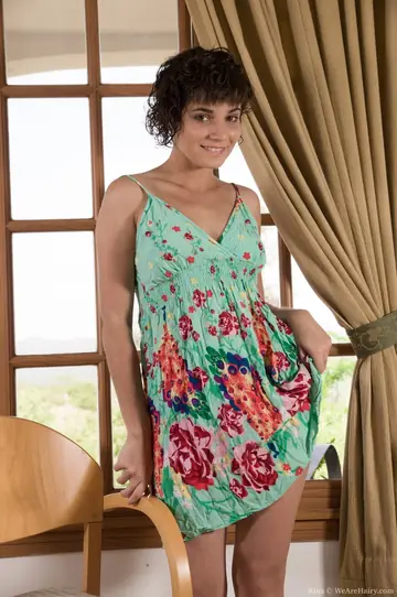 Slim Brunette in a Skirt Takes Anal and Uses a Dildo