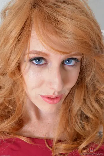 Athame Le Fey – Petite Redhead Flashes Her Hairy Pussy and Spreads Wide