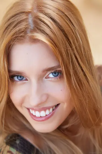 Freya Mayer – Russian Blonde Strips and Fingers Her Trimmed Pussy