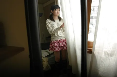 Japanese Woman Takes Off Her Panties and Fingers Her Shaved Pussy – photo 2 of 16