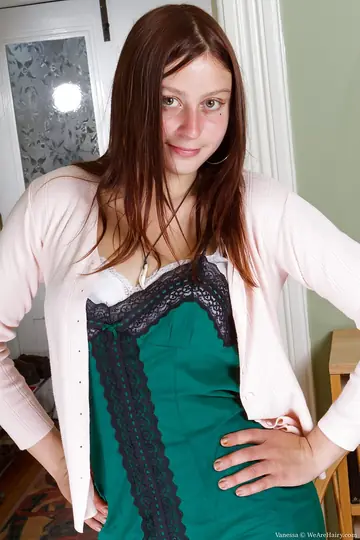 Woman with Hairy Armpits Strips and Spreads Her Pussy