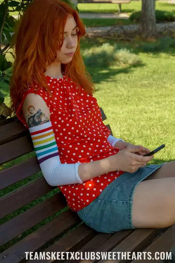 Lagoon Blaze – European Redhead Sucks Cock and Takes Cum on Her Tits