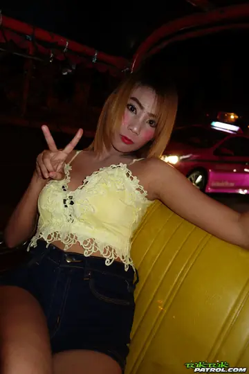 Tattooed Thai Beauty Strips Out of Her Lingerie and Shorts for Anal Doggy