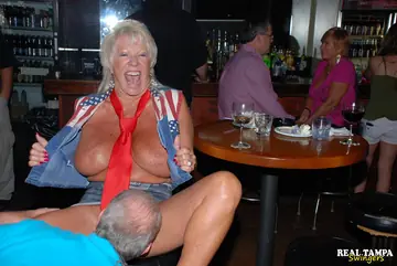 Tracy Lick – Blonde MILFs in Shorts Take Anal and Doggy Style in a Group