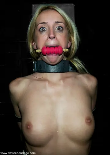 Kelly Wells – Blonde MILF with Natural Tits Endures Bondage and Spreads Her Shaved Pussy
