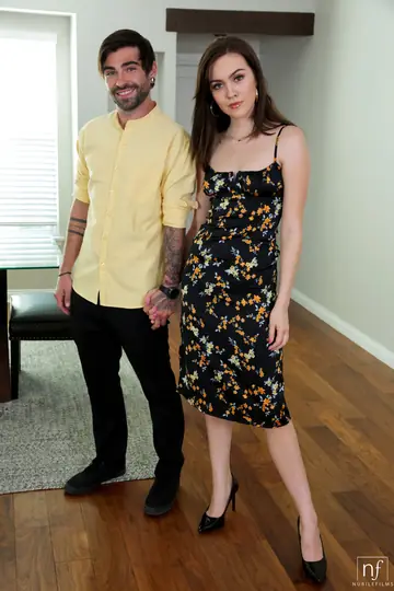 Anna Claire Clouds – Tall Blonde with Natural Tits and Tattoo Strips Nude