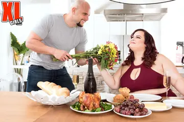 Jordynn Luxxx – BBW MILF Gives a Blowjob and Takes Anal and Cum