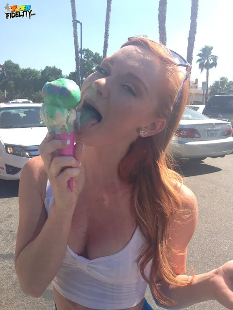 Alex Tanner: Redhead Removes Her Bikini and Opens Her Legs – photo 17 of 17