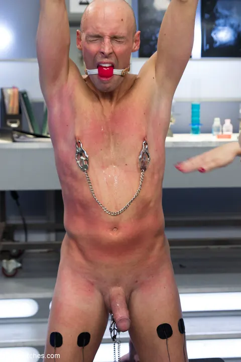 Cherry Torn: Busty Blonde MILF Dominates Two Men in Femdom Session – photo 15 of 20