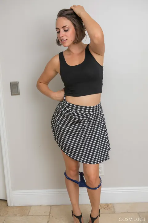 Karly Peters: Brunette PAWG Strips Out of Her Panties – photo 6 of 16